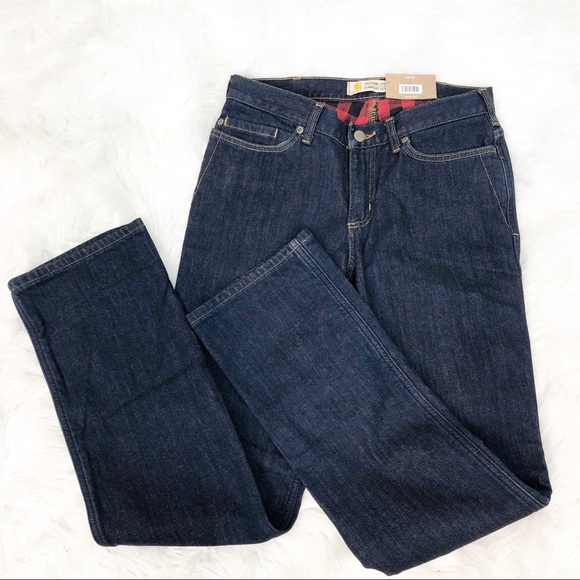 COPY - CARHARTT ORIGINAL FIT STRAIGHT LEG BLAINE JEANS - Picture 4 of 8